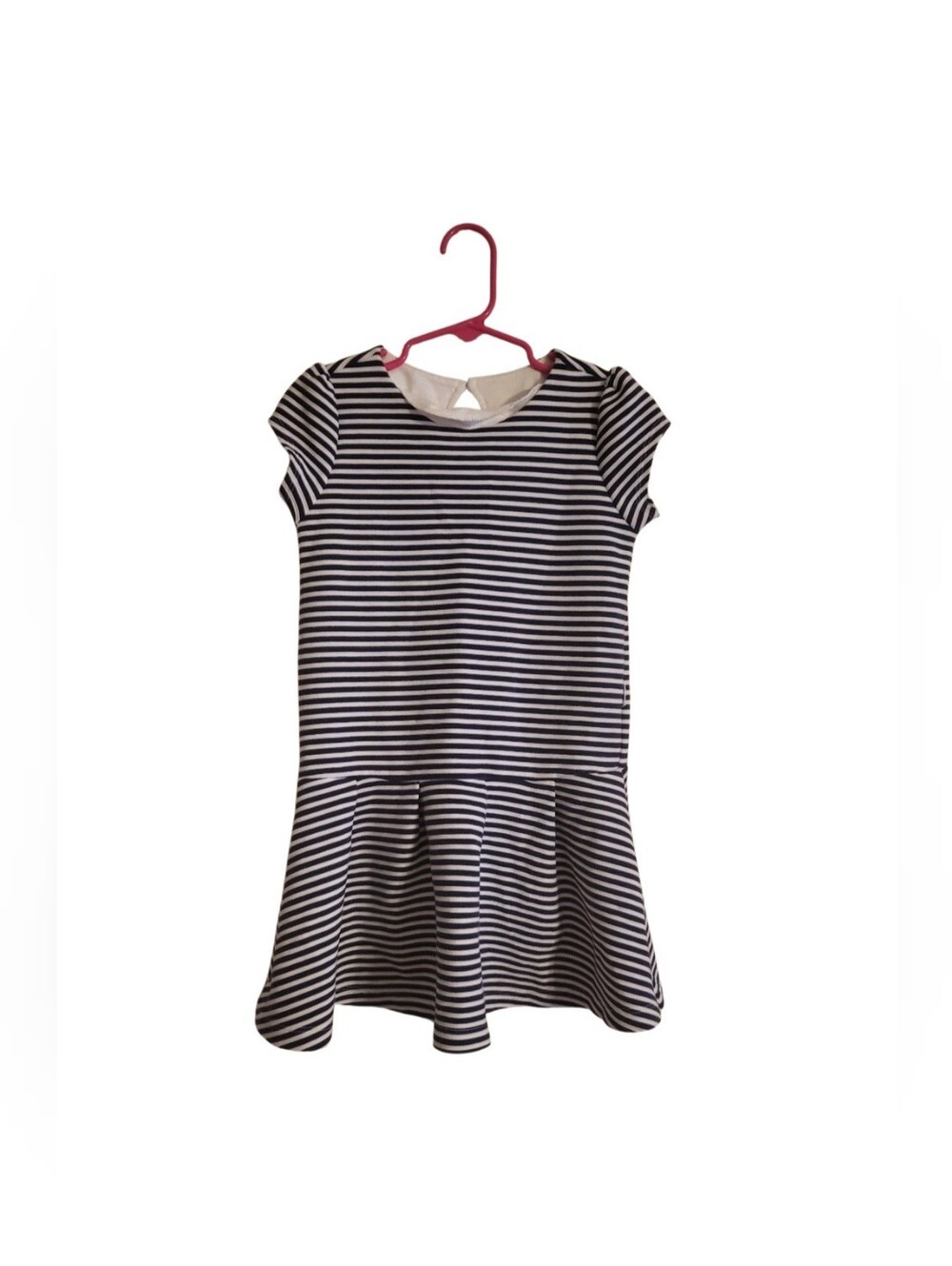 Gymboree Navy and White Striped Girls Dress